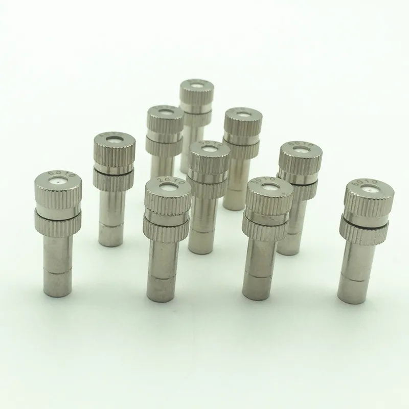 

F294 Push-in Low Pressure Atomizing Nozzle with Filter 0.2-0.6mm Misting Fogging Spray Quick-connecting Sprinkler