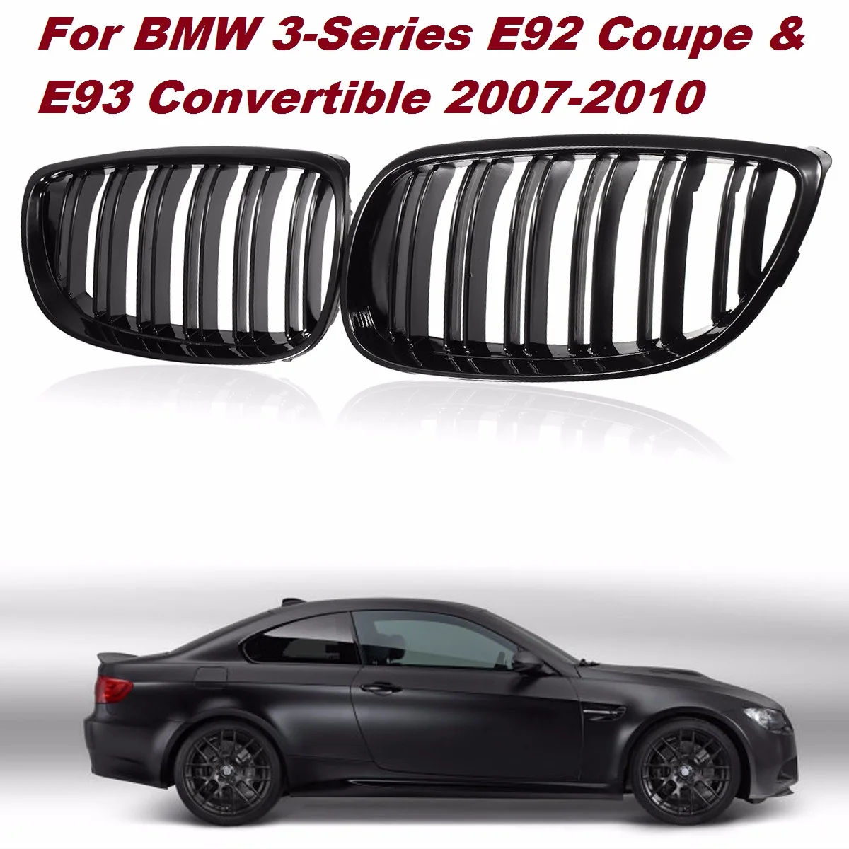 Передняя решетка почек гриль для BMW E92 E93 M3 328i 335i 2 двери 2007 2008 2009 Автомобильный