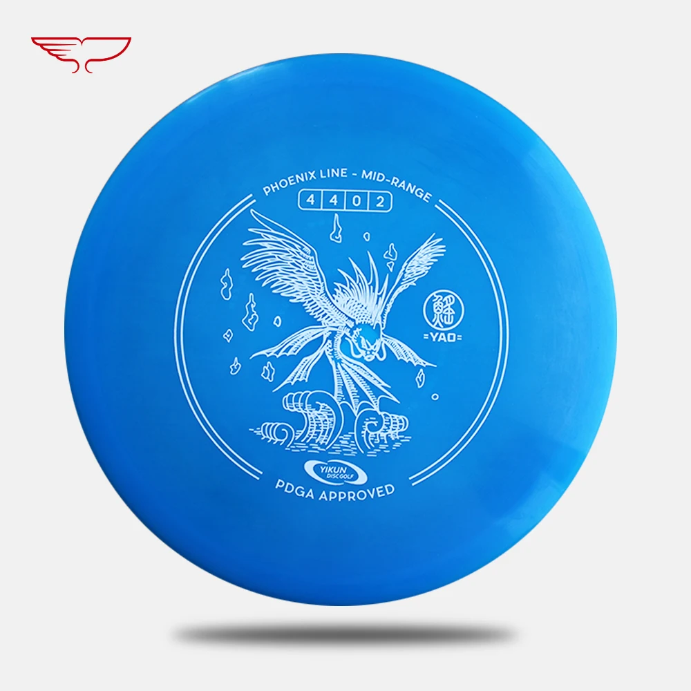 Professional Yikun Disc Golf Mid-range Phoenix Line Free Shipping White