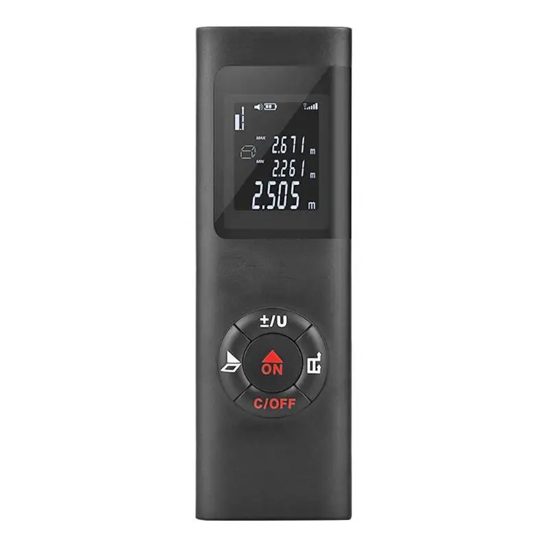 

Range Finder 40M Ultra-Mini USB Charging Pocket Range Finder High-Accuracy Distance Meter Test Tools