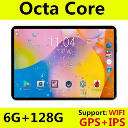 2019 Горячая Android 8,0 Россия 10 дюймов планшеты 3g 4 г FDD LTE Octa Core 6 ГБ оперативная память 128 Встроенная 1280*800 ips дети