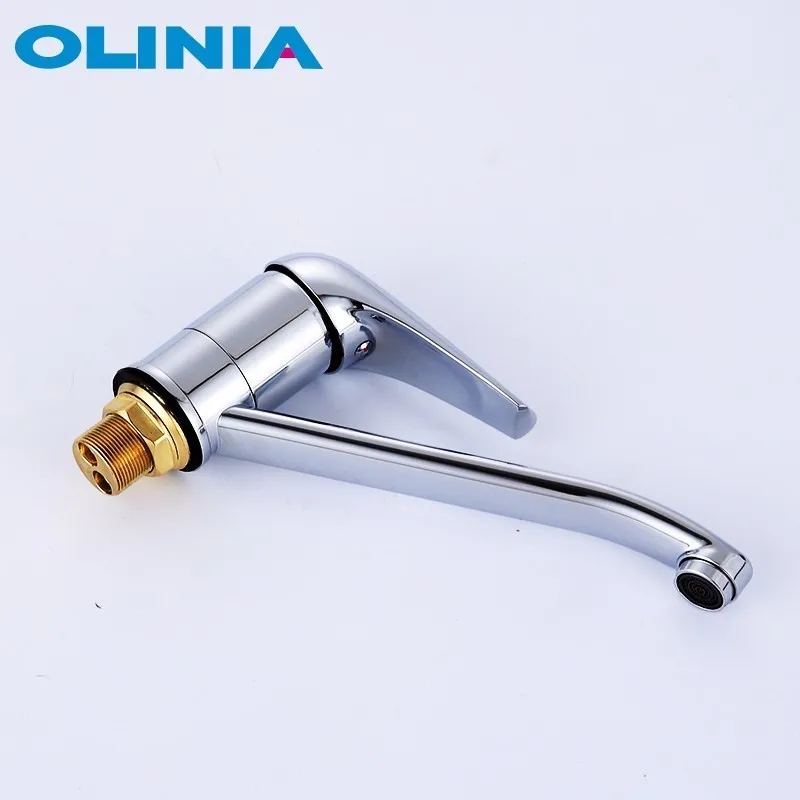 Olinia Kitchen Faucet Deck Mounted Mixer Tap 360 Degree Rotation Deck Mounted Mixer Tap Sink Faucet Torneira Cozinha OL7194 Olinia Kitchen Faucet Deck Mounted Mixer Tap 360 Degree Rotation Deck Mounted Mixer Tap Sink Faucet Torneira Cozinha OL7194