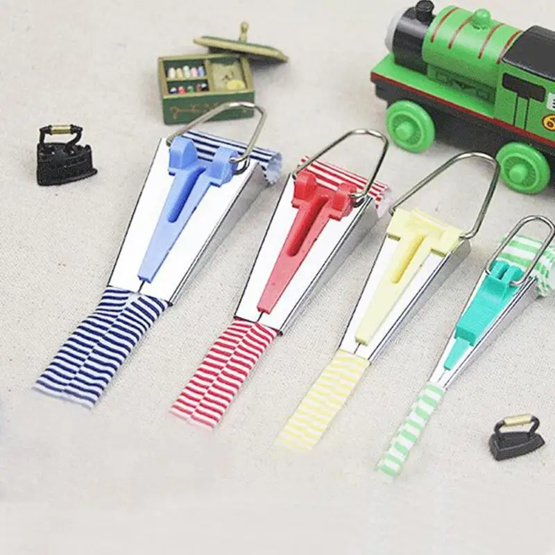 

5pcs Bias Tape Makers Binding Patchwork Quilting Hemming Sewing Accessory 6/9/12/18/25 mm Bias Binding Tape Maker Sewing Tool