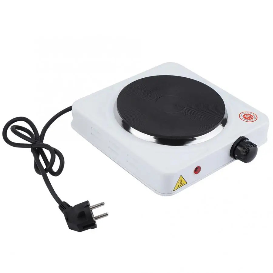 1000W Electric Stove Hot Plate Warmer Coffee Tea Milk Heater Cooktop Home Use US EU Plug 4
