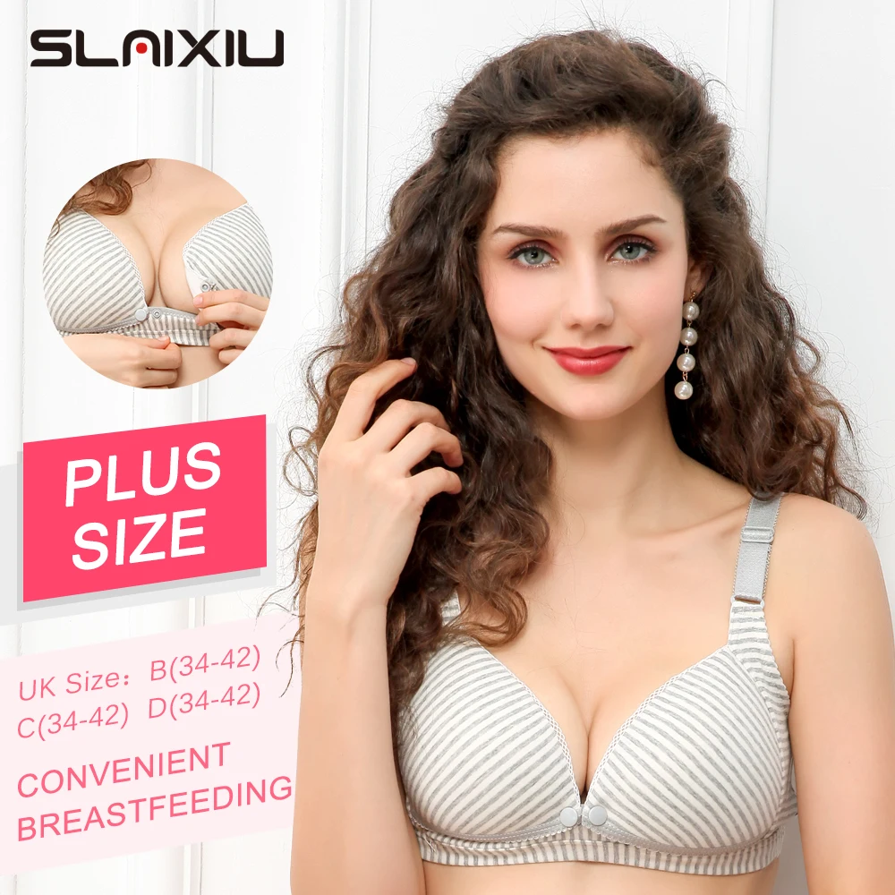 Plus Size XXXXL Cotton Nursing Bras Opening Pregnancy clothing feeding bra Breastfeeding Maternity Bra for pregnant front women Plus Size XXXXL Cotton Nursing Bras Opening Pregnancy clothing feeding bra Breastfeeding Maternity Bra for pregnant front women