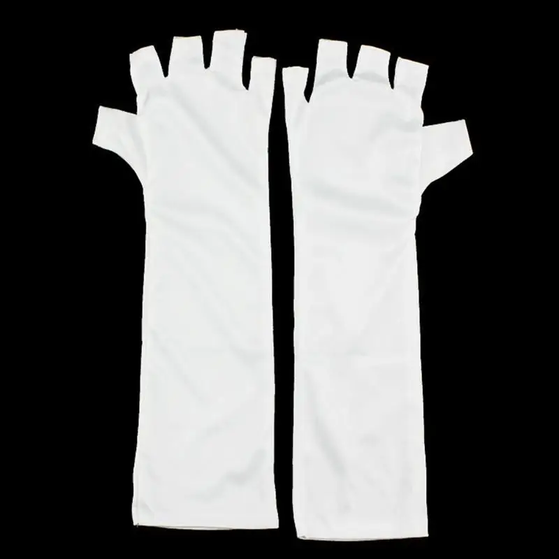 

1Pair Anti UV Light Fingerless Gloves Radiation Protection Gloves For Nail Art Manicure Tools Nail Art Equipment