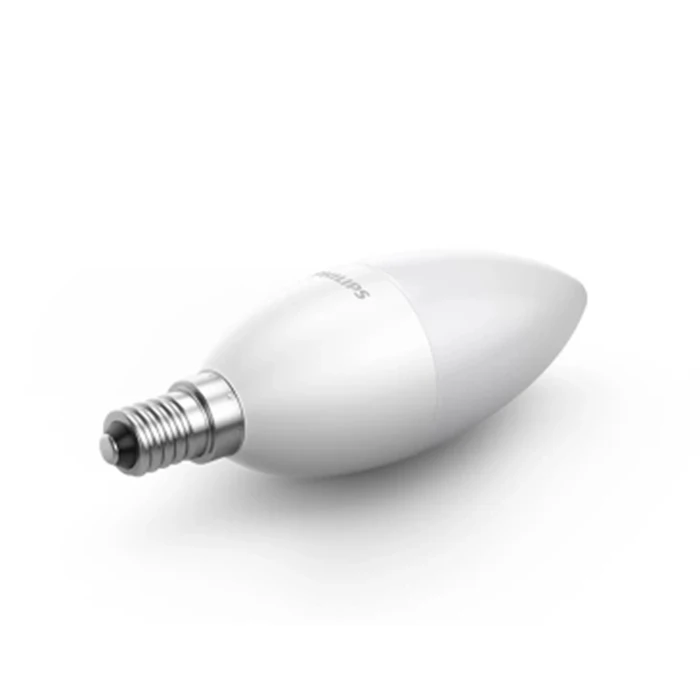 Светодиодная лампа Xiaomi Philips Zhirui умная E14 в виде свечи с обещанием затемнения 220 240 В