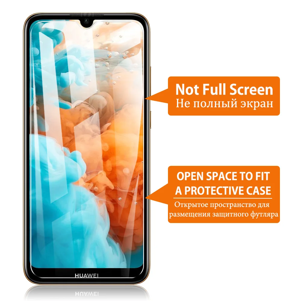 JONSNOW для Huawei Y6 2019 Y7 Pro закаленное стекло 2.5D 9H Защитная пленка экрана Honor 8A 8C 10