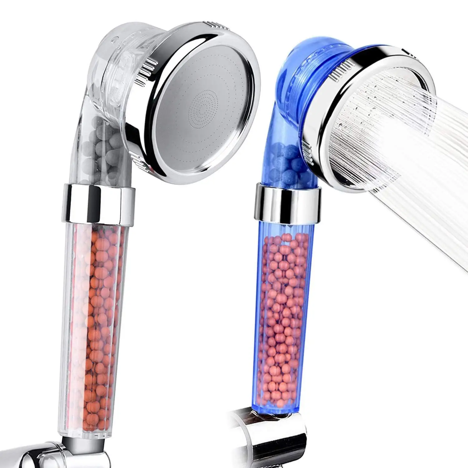 Buy 2pcs Negative Ion Jetting Shower Filter High