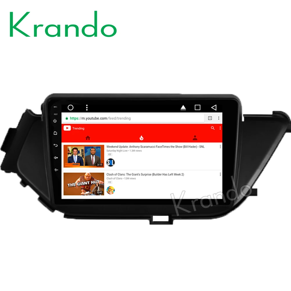 Excellent Krando Android 8.1 9" IPS Touch screen car Multmedia system for NISSAN BLUEBIRD 2015 radio player gps navigation wifi BT audio 1