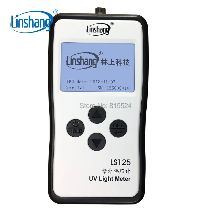 Измеритель УФ света Linshang LS125 тестирование ультрафиолетовой мощности