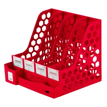 

Desk Organizer Magazine File Racks Book Stand DIY Storage Box Stationery Holder File Tray Bookends Office Organizer