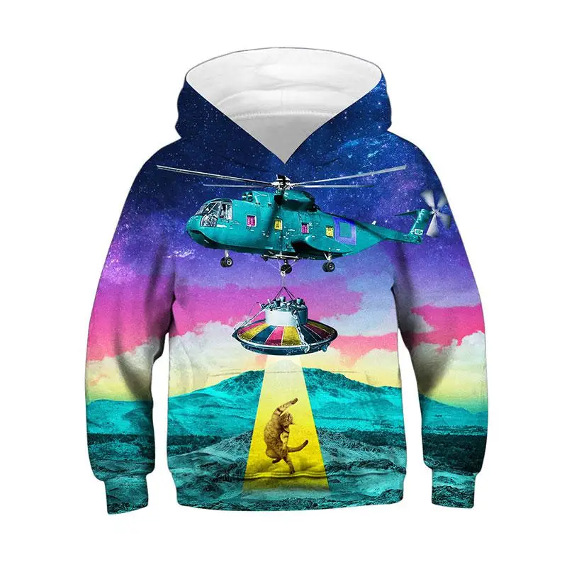 

baby girl boy kid clothes boys kids hoodies baby hoodie sweatshir spring clothes 3D digital printing sweater big children's tops