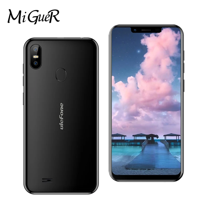 

Ulefone S10 Pro Mobile Phone Face Unlock 5.7'HD Android 8.1 MTK6739 Quad Core 2GB RAM 16GB ROM 3350mAh Dual Card 13MP Smartphone
