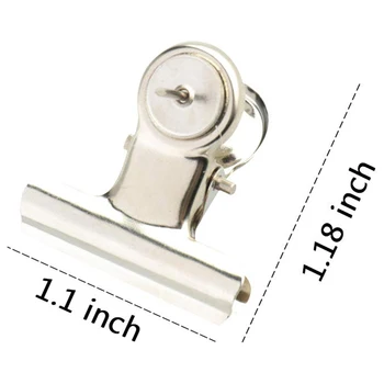 

PPYY NEW -40 Pieces Push Pins Clips Tacks Clips Thumb Clips Wall Clips With Pins For Cork Boards Cubicle Walls Using Art Proje