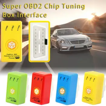 

Fuel Economizer Plug and Drive SuperOBD2 Performance Chip Tuning Box for Benzine Cars