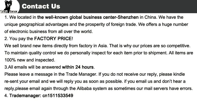 contact us