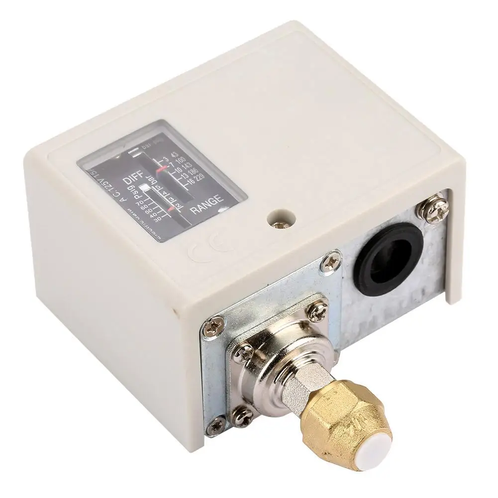 24 В~ 380 в электронный переключатель контроля давления воздушный насос для воды компрессор контроль давления Лер