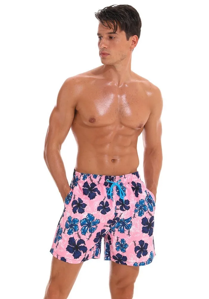 Новые пляжные шорты, мужские шорты для плавания, мужские плавки, быстросохнущие пляжные шорты для серфинга, мужские спортивные пляжные шорты с сетчатой подкладкой