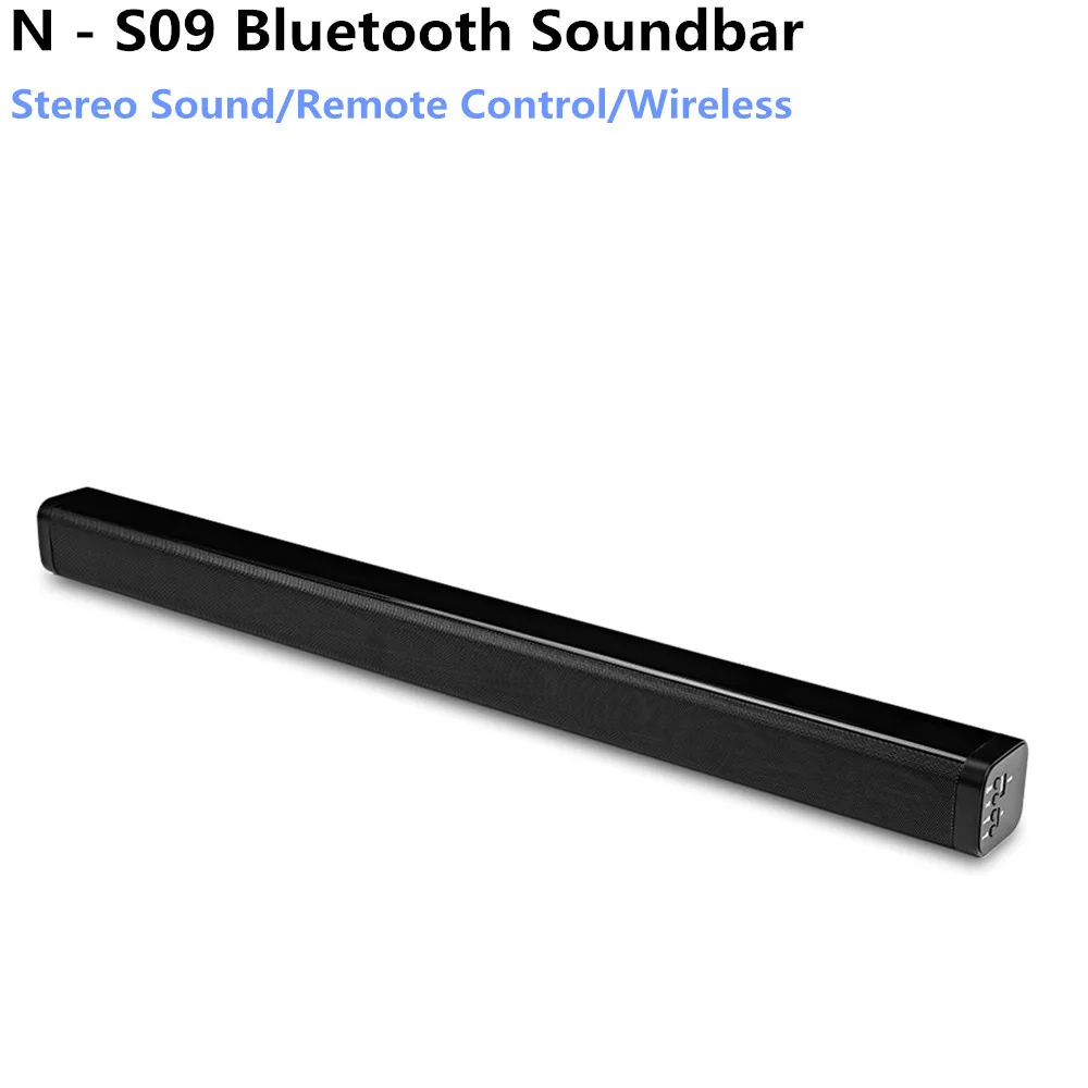 N - S09 Soundbar Speaker Television Audio Fiber Coaxial Wireless Bluetooth Speakers Subwoofer Sound Home For LCD TV | Электроника
