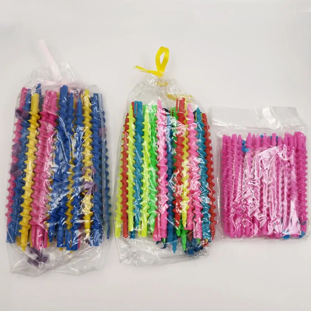 BellyLady 1 Bag Wave Curls Rollers Heat-free Spiral Roller Styling Salon Tool BellyLady 1 Bag Wave Curls Rollers Heat-free Spiral Roller Styling Salon Tool