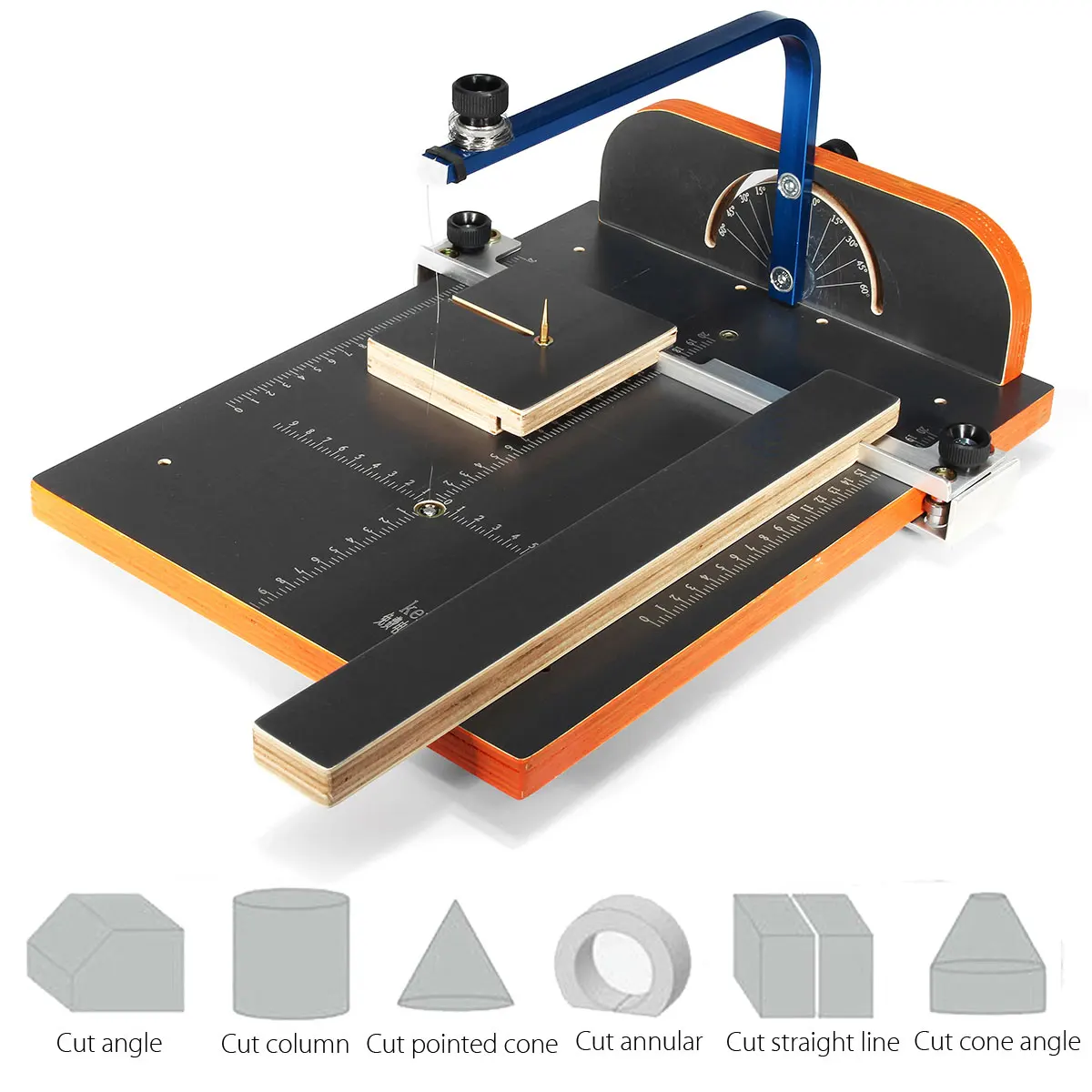 

NEW 220V ertical Foam Cutter Hot Wire Foam Cutting Machine Working Stand Table Tool Styrofoam Cutter Heating Tool