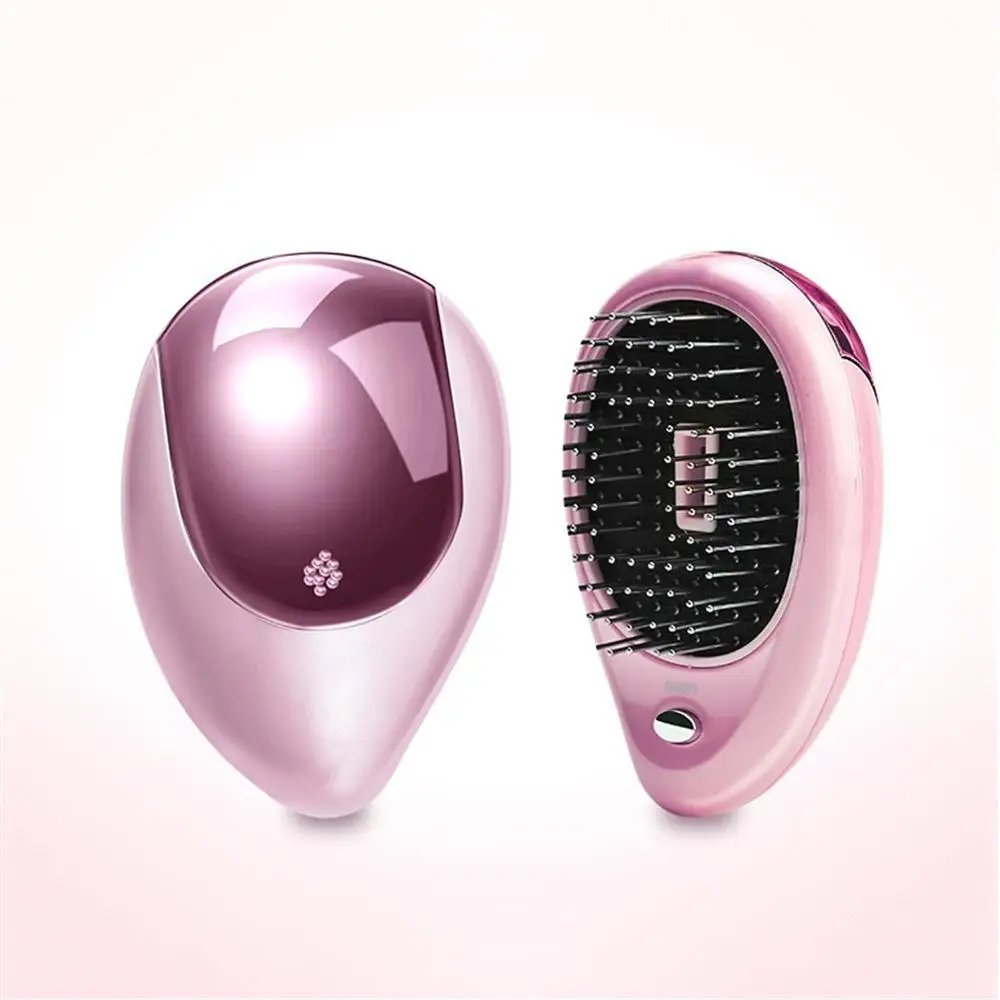 ACEVIVI Portable Electric Hair Ionic Brush Hair Straightener Brush Negative ion comb Anti-static Massage Mini Straight Hair comb ACEVIVI Portable Electric Hair Ionic Brush Hair Straightener Brush Negative ion comb Anti-static Massage Mini Straight Hair comb