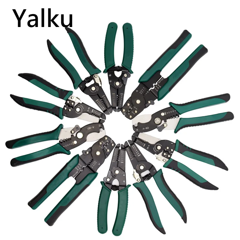 Tool Pliers Cable Wire Stripper Cutter Crimping Tools Stripping Wire Cutters Hand Tool Scissor Pliers Multifunctional New 2019