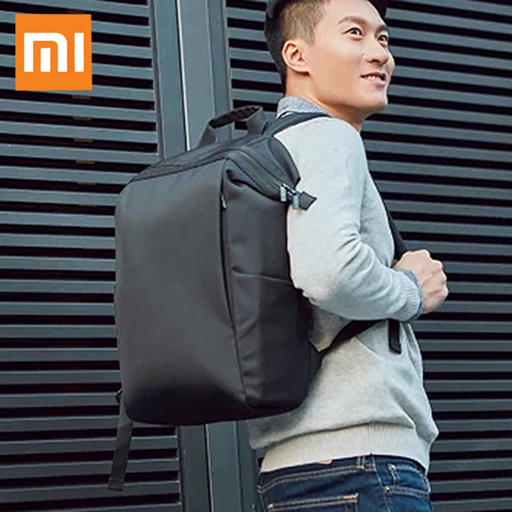 

Original Xiaomi Youpin 90 FUN Portable Backpack Bucket Open Waterproof Contract Lightweight Zipper Concealed Bag