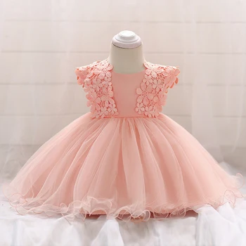 

anniversaire fille Baby girl dress birthday party princess dress first birthday girl party christmas baby dresses vestidos bebe