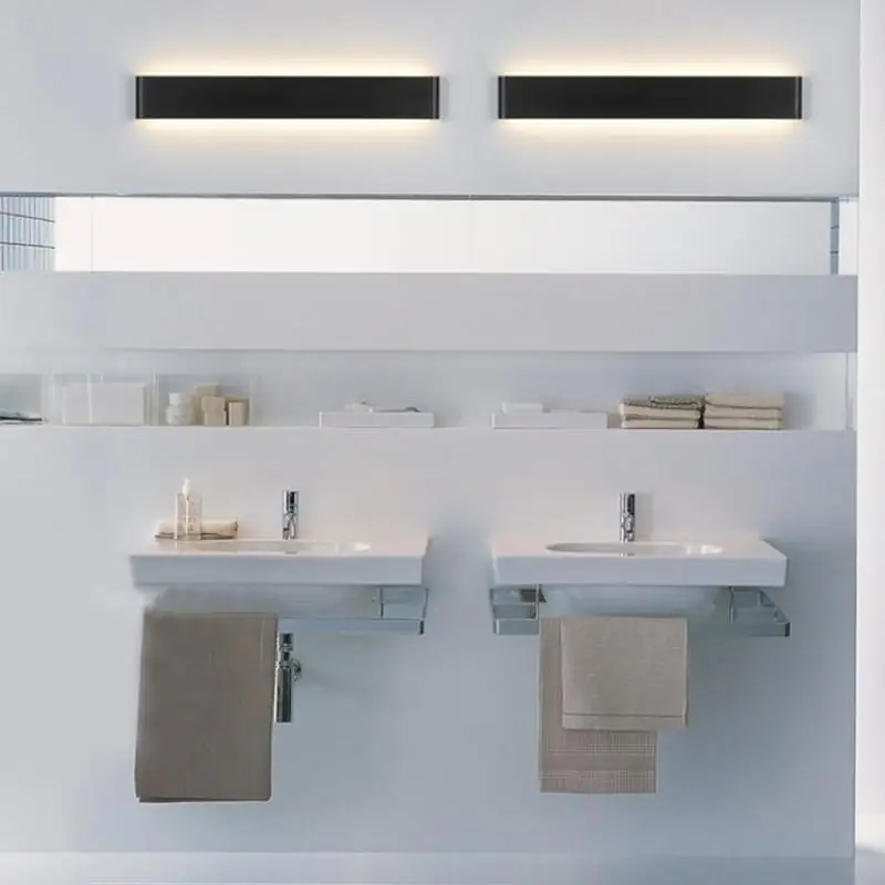 

Simple LED Aluminum Wall Lamp Stairs Aisle Lights Bedroom Bedside Night Light Living Room Background Wall Lamps Outdoor