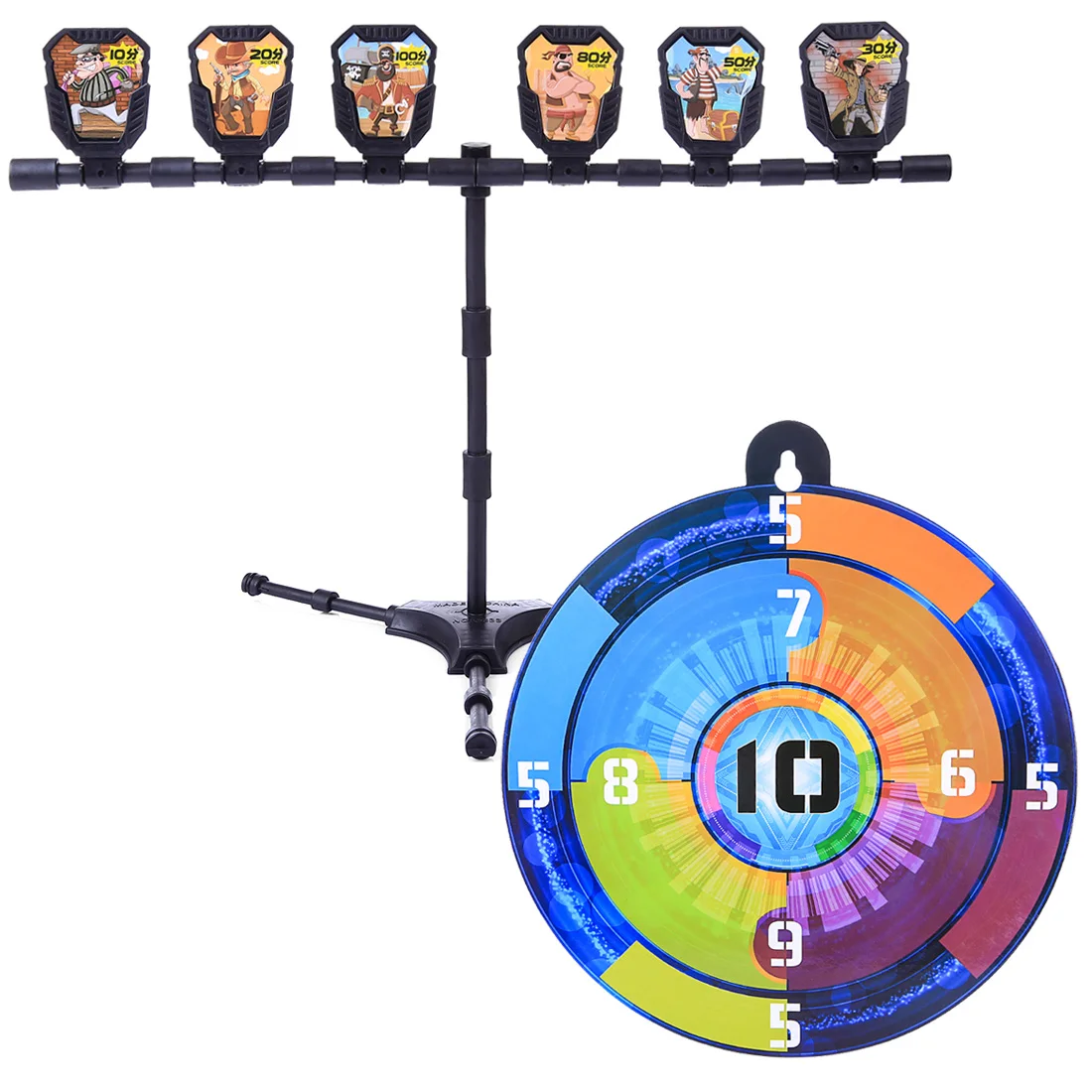 

2019 New Arrive Children Shooting Target Set Fitness Soft Foam Dart for Nerf Series Blasters Shooting Game Accessories