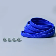 1 пара унисекс диких плоских без шнуровки ленивых шнурки для полукедов Сетчатые эластичные шнуры шнурки для обуви с металлическими пряжками 105 см