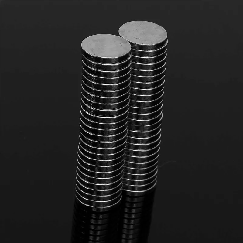 

100pcs 12 X 2mm Super Strong Round Disc Magnets Rare Earth Neodymium Magnet Permanent magnet N52 Fit For DIY