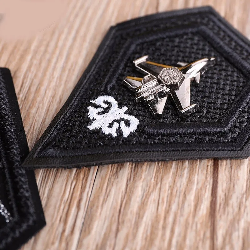 Новый DIY черный белый Железный на кожаном 3D значке черепа для одежды сумки джинсы