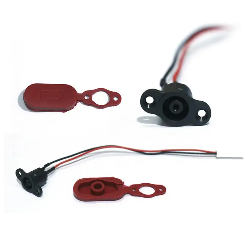 Для M365 электрический складной скутер зарядный порт пластиковый водонепроницаемый чехол для зарядки интерфейс комплект запасных частей