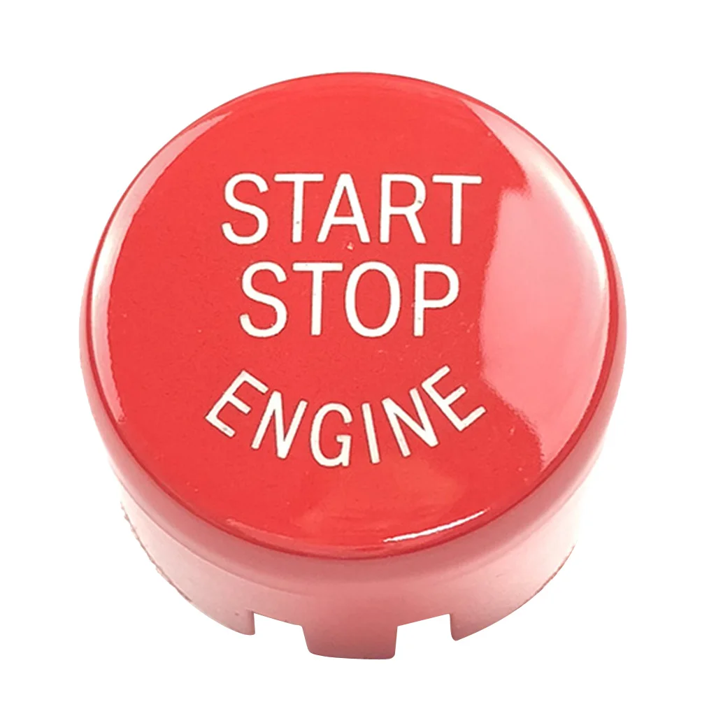 

25mm Car Automotive Start Stop Button Round Cover Trim for BMW F/G Chassis Conversion Kit New High Quality Material ABS