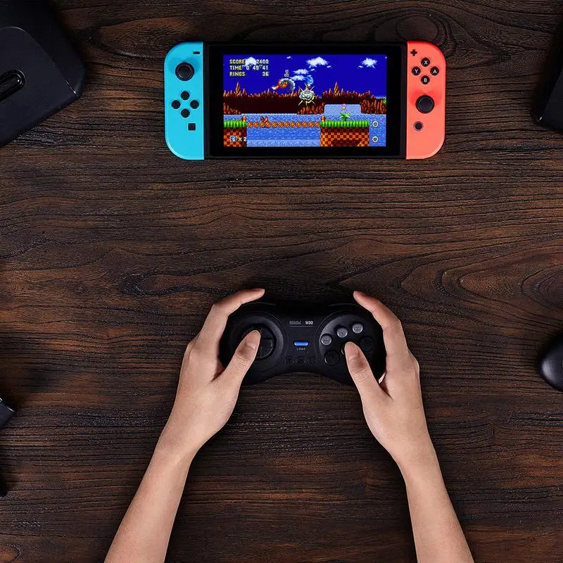8BitDo M30 2.4G Wireless Gamepad Bluetooth Controller for the Original Sega Genesis and Sega Mega Drive - Sega Genesis