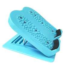 Бытовой складной табурет, массажная педаль для фитнеса, растягивающаяся стоячая ребристая доска, оборудование для дома, стоячая ножка, носилки для похудения