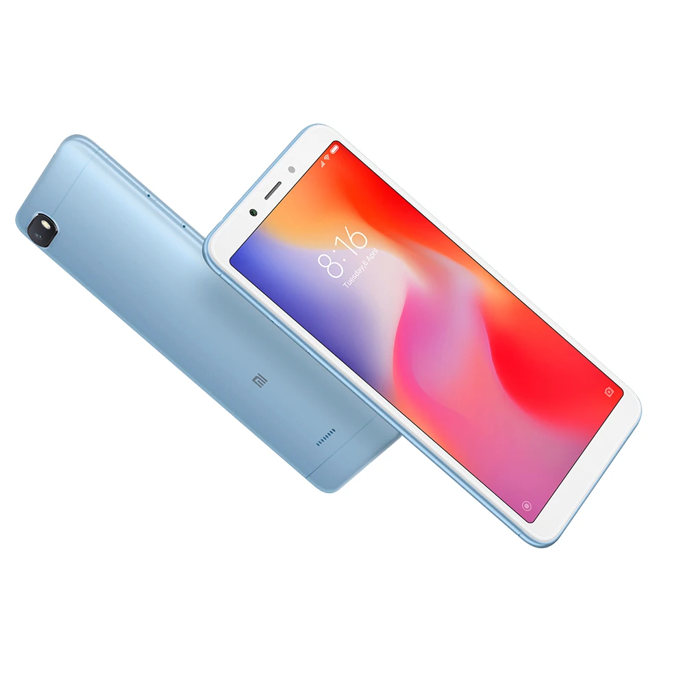 Мобильный телефон Xiaomi Redmi 6A с глобальной версией 2 ГБ 16 четырехъядерный процессор