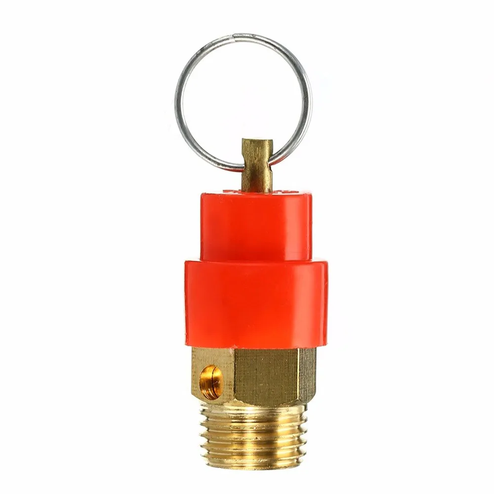 

Valve Pressure Release Regulator 1/4'' BSP 120PSI Air Compressor Safety Relief 9mm Diameter For Pressure Piping/Vessels