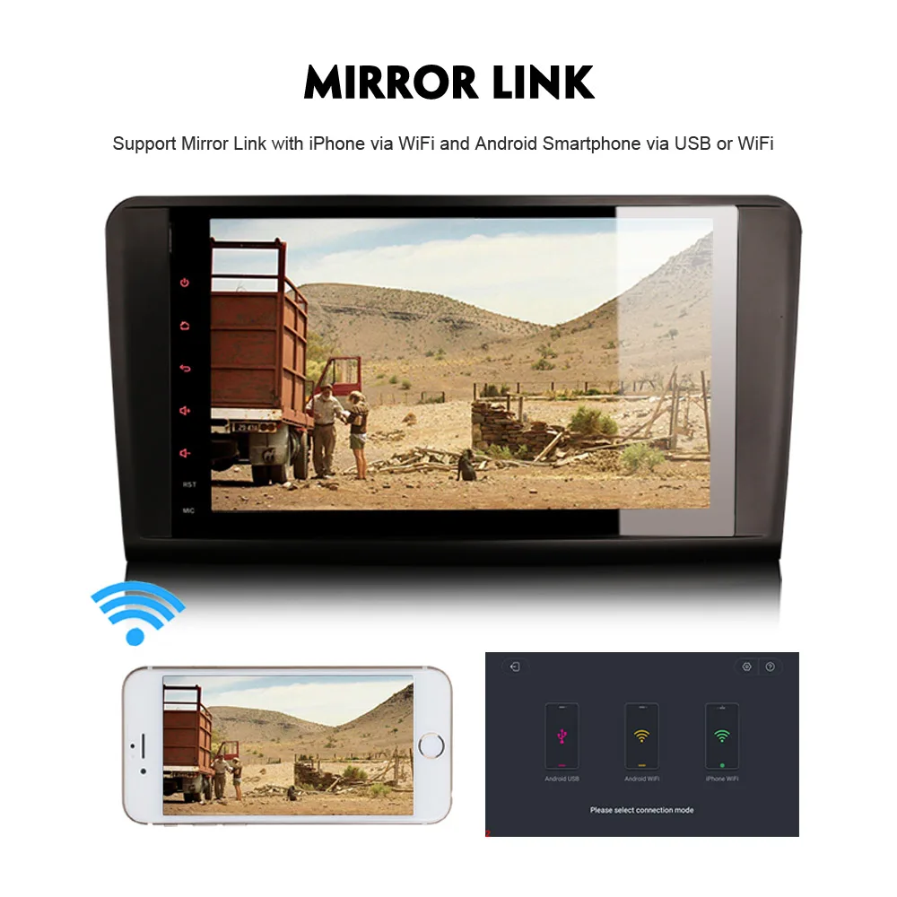 Автомагнитола 9 дюймов Android 8 1 стерео DAB + Wi Fi 4G автомобильный GPS навигатор для Mercedes