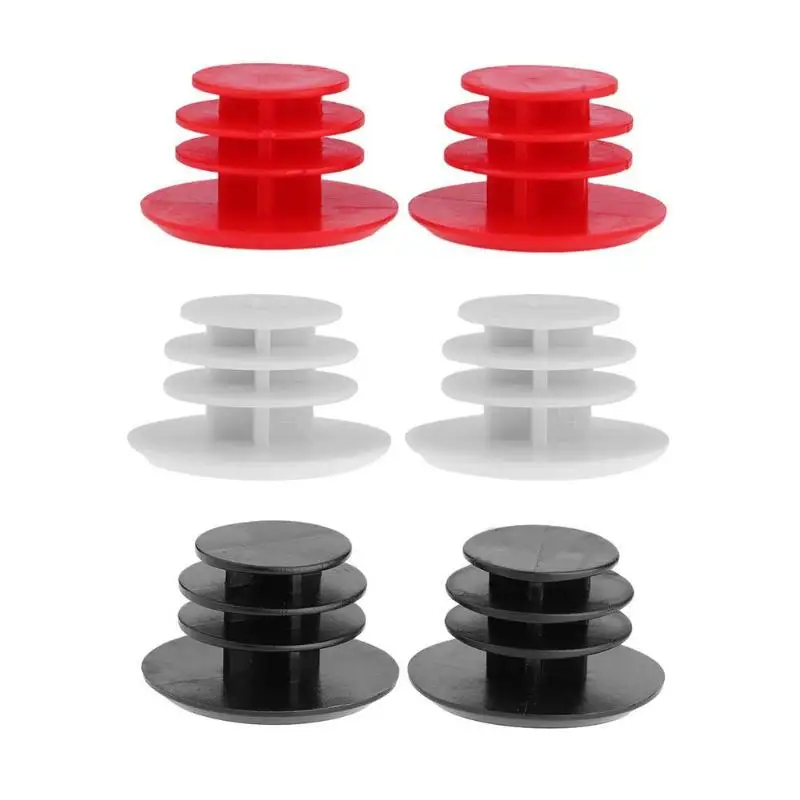 

1 Pair Bicycle Handlebar Grip End Plugs MTB Road Bike Grips Bicycle Cycling Handles Grips Plastic Caps Stoppers Bike Accessories