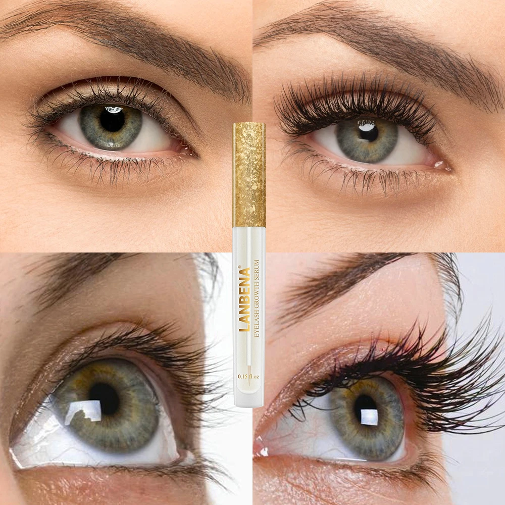 

Eyelash Growth Eye Treatments Serum 7 Day Eyelash Enhancer Longer Fuller Thicker Lashes Eyebrows Enhancer Eye Care lashes