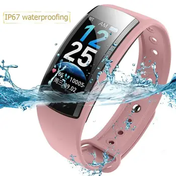 

Smart Bracelet For Monitoring Call Information Remind 0.96 InchTFT Screen Waterproof Smart wristband Support Contact Touch