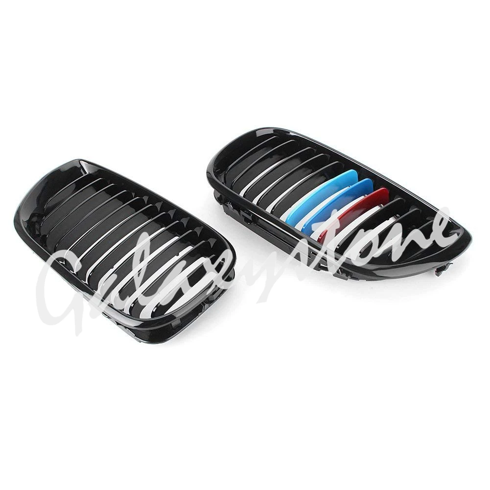 

Gloss Black Front Kidney Grille Grill for BMW E46 Touring, E46 Saloon 4-Door 2002-2006 Facelift