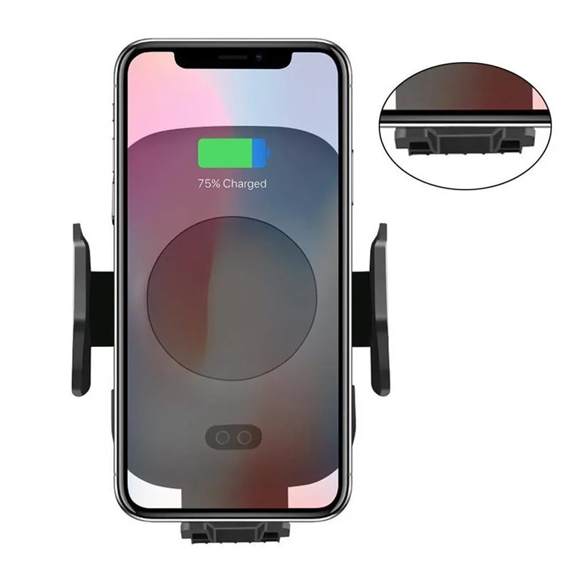 suqy Fast Wireless Car Charger Mount For Iphone X 8 10w Automatic Qi Wireless Charging Air Vent Phone Holder For Samsung S9