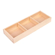 1 unidad de caja de almacenamiento de madera Vintage Durable de alta calidad plantas suculentas caja de madera para tocador casero Cocina