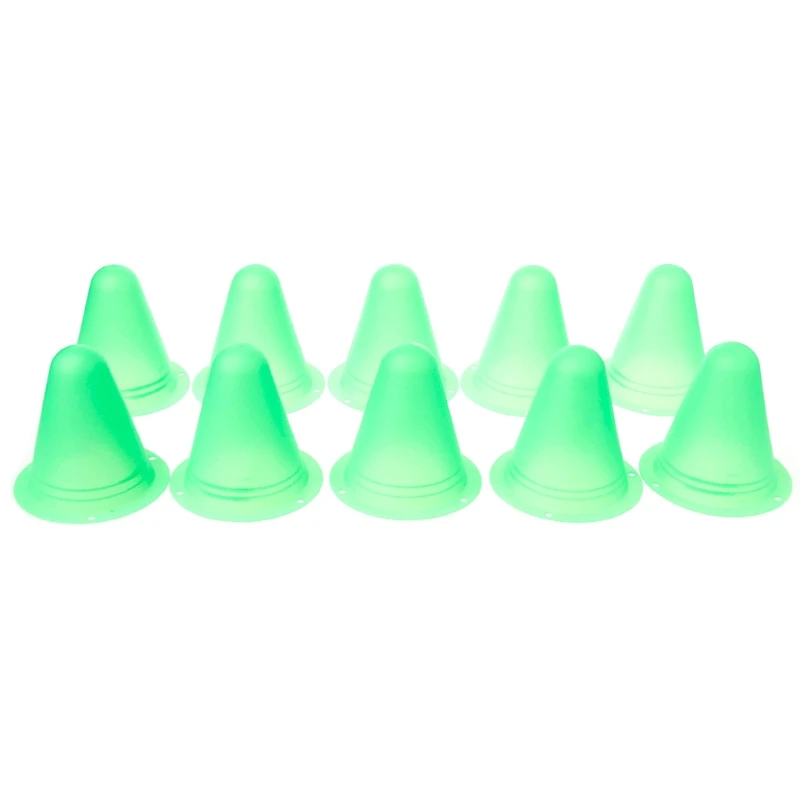 

10Pcs/Set Skate Marker Cones Roller Football Soccer Training Equipment Marking Cup