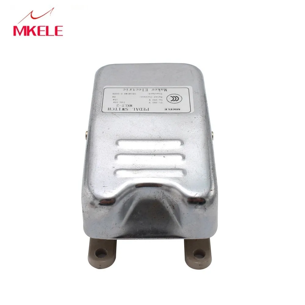 

MkLT-2 Electric Foot Switch 10/15a Control Pedal Touch Switch Foot Aluminum Shell Grabber Automation From Makerele